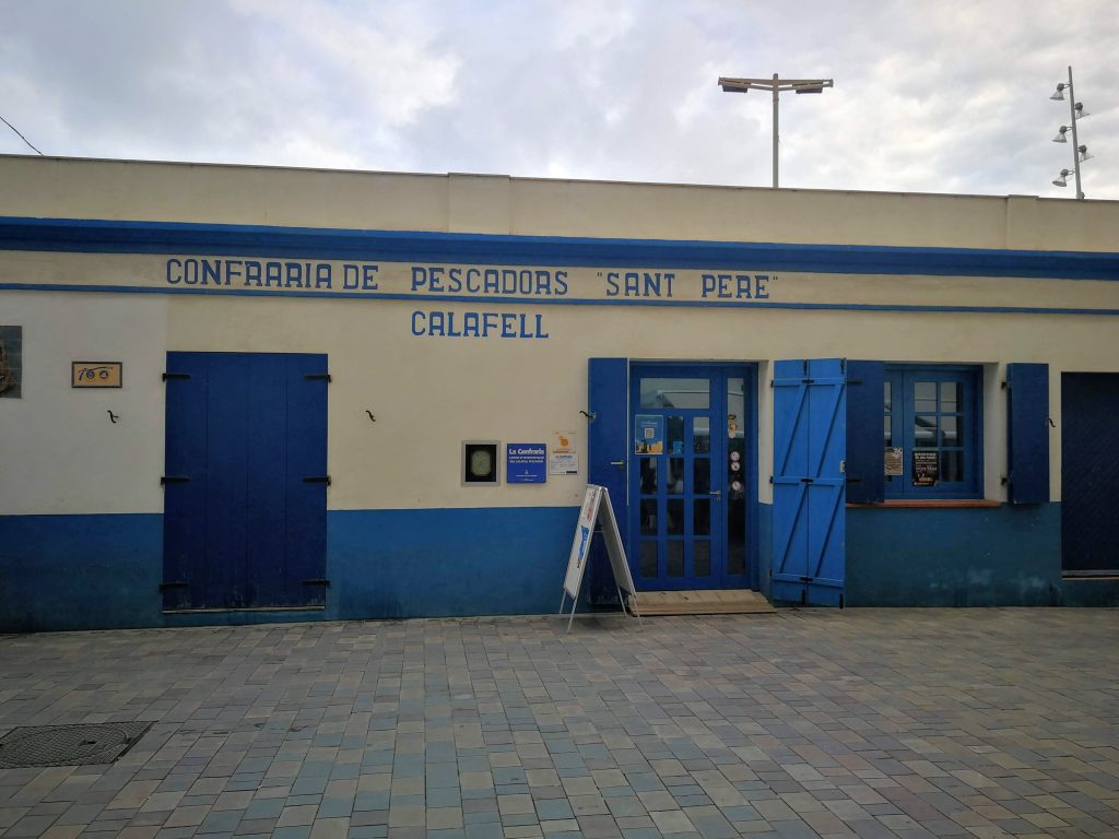 Cofradía de Pescadores en Calafell.