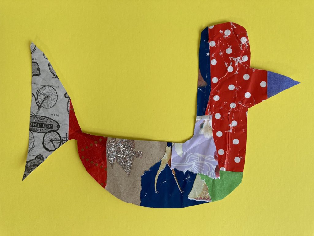 Reutilizar papel de regalo.