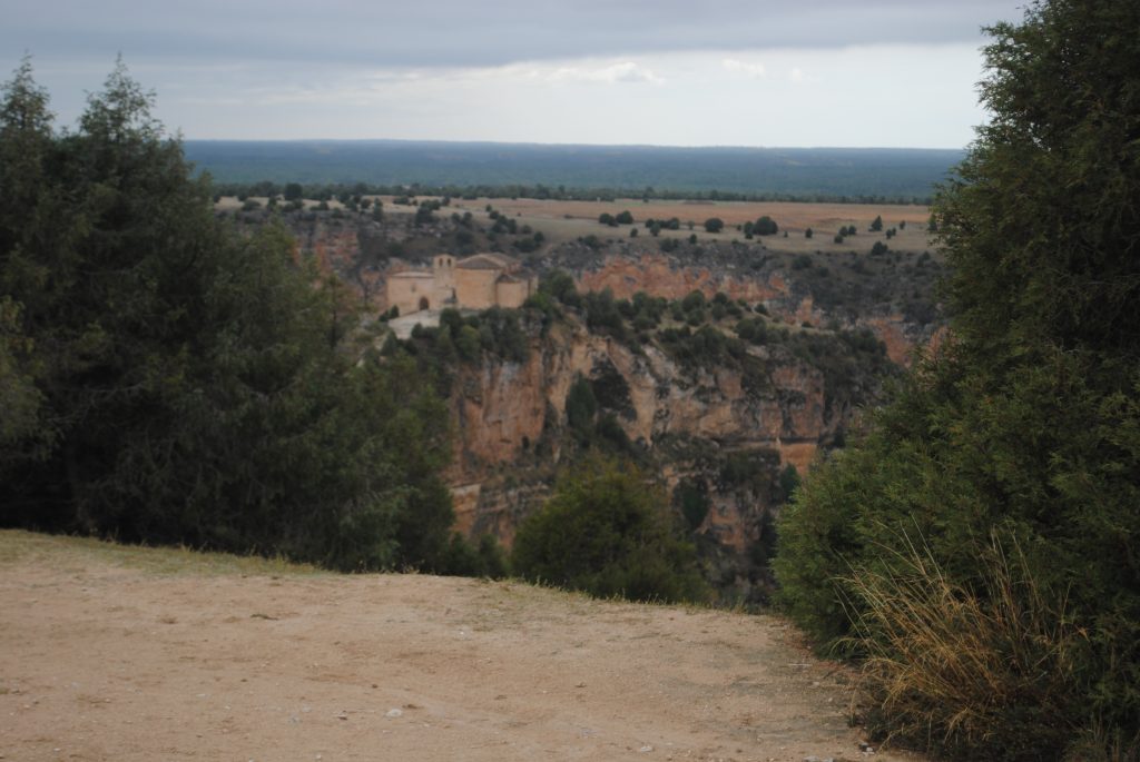La ermita de San Frutos.
