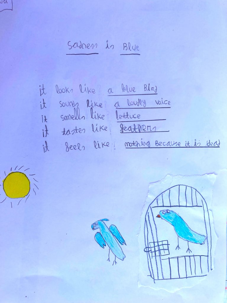 Poem about sadness