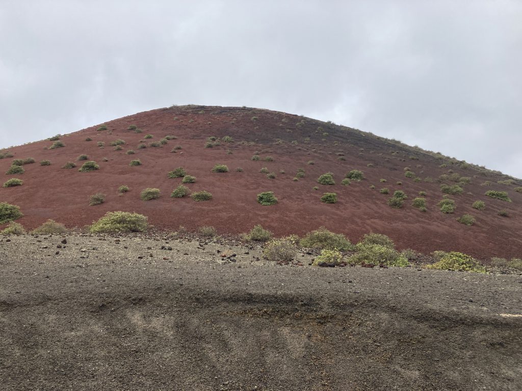La Montaña Colorada, Timanfaya
