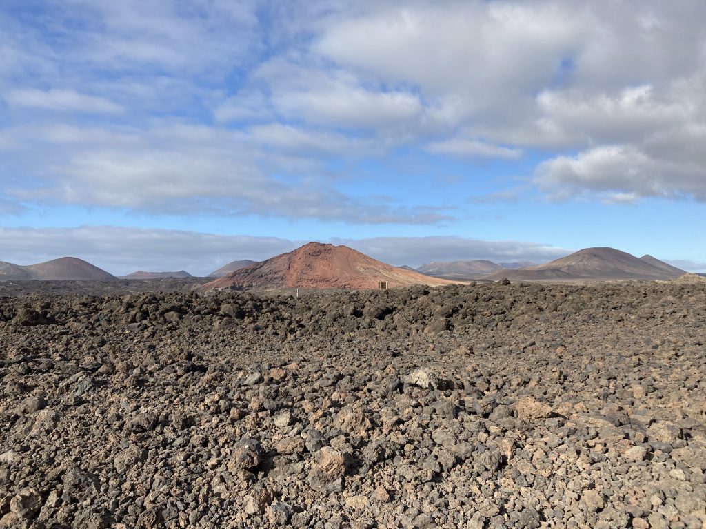 Timanfaya desde lLos Hervideros
