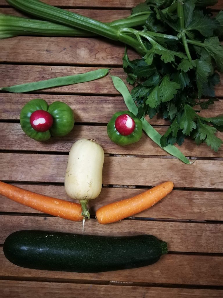 Arcimboldo con niños