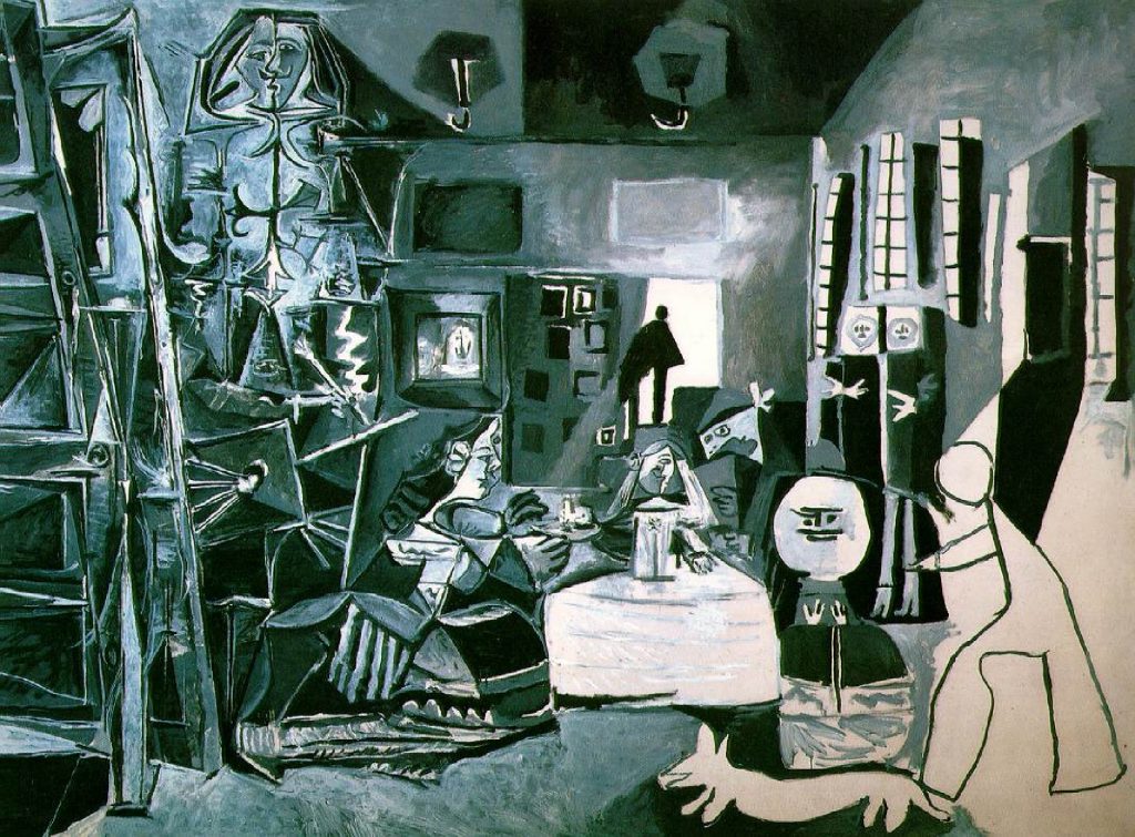 Las Meninas de Picasso para niños.